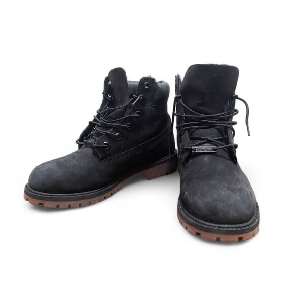 Timberland Black Waterproof Suede Boots - Men\'s Size 6